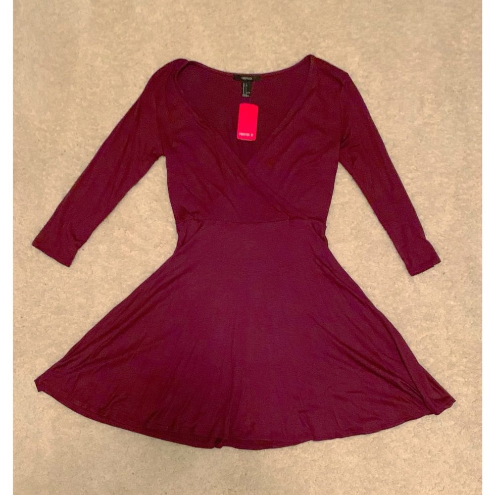 Maroon Dress